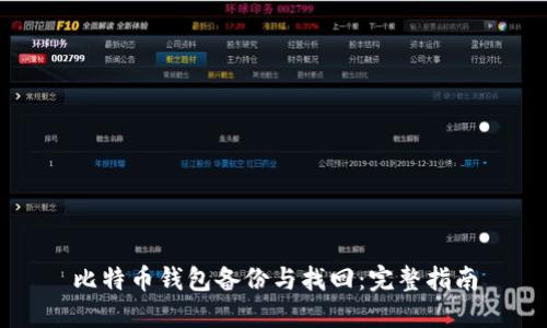 比特币钱包备份与找回：完整指南